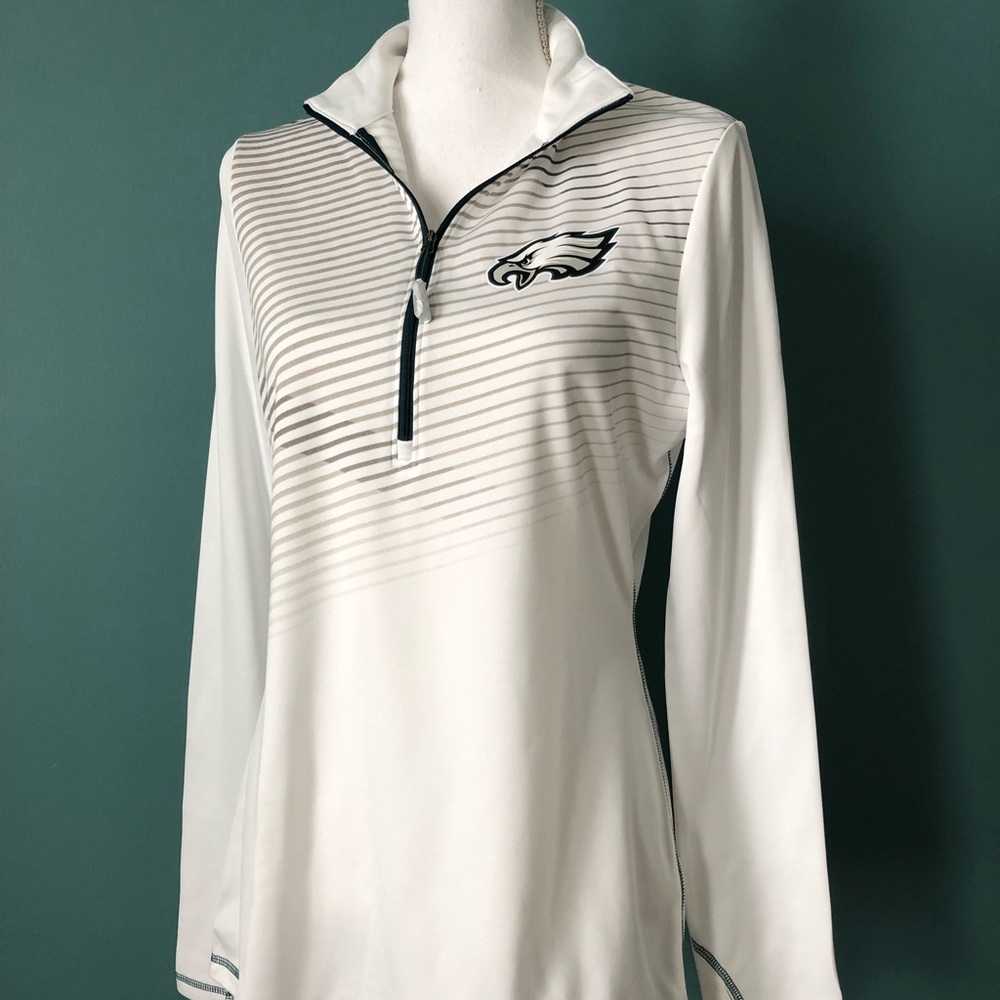 NWT NFL Eagles 1/4 Zip